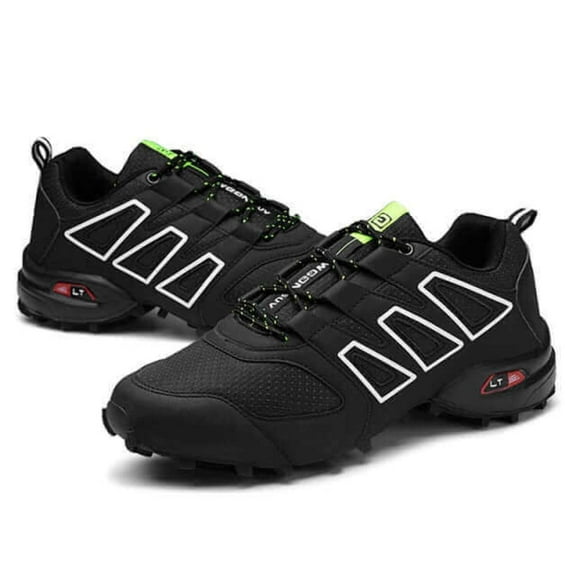 Men Golf Shoes, Spring and Summer Mens Golf Training Shoes, Black or Blue Spikeless Golf Trainers