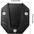 thumbnail image 2 of ZOUSSIQI Motorcycle Side Stand Plate Pad, High Strength Kickstand Support Accessory (Black)-Motorcycle Extension CA919-33518, 2 of 9