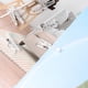 thumbnail image 5 of 100 pinzas de resorte transparentes para colgar ropa y fotos en papel., 5 of 7