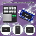 thumbnail image 4 of AMERICAN WEIGH SCALES Digital Pocket Scale Portable Scale for Jewelry & Food, 1000g Silver, 4 of 7
