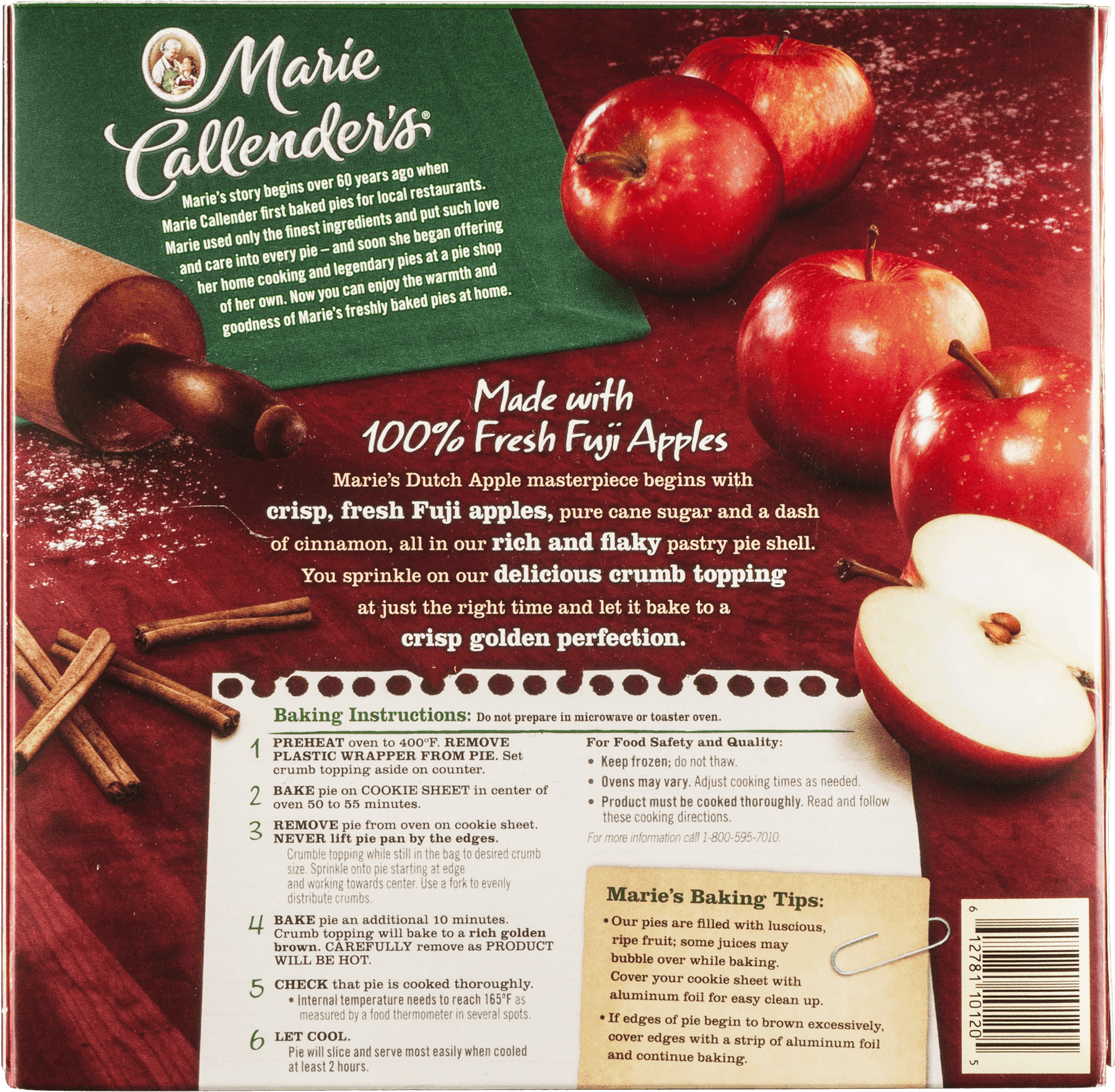 Marie Callenders Dutch Apple Pie 45oz