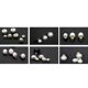 thumbnail image 4 of 200 botones de ABS, forma de seta, con forma de cúpula, para coser, globo ocular, bola de animales, ojos de juguete, accesorios de bricolaje (18L = 11,5 MM, blanco), 4 of 5
