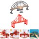 thumbnail image 3 of 2 piezas de puente de ferrocarril, tren de juguete, puente de vías, accesorios para tren de juguete, 3 of 3