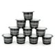 10pcs Noir en Plastique Maille Pot Aéroponique Hydroponique Plante Grandir Panier de Tasse Net – image 2 sur 7