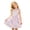D Multicolour, variant on Girls' Dresses Little Girls Everyday Dress Stars and Stripes Usa 250Th Anniversary V Neck Sleeveless Strappy Patriotic Graphic Multicolour 9 Years-10 Years