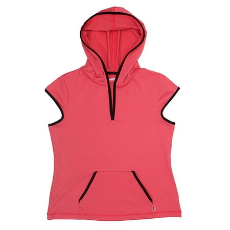 Danskin Now - Women's Cap Sleeve Performance Hoodie