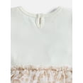 thumbnail image 3 of Wonder Nation Baby Girls Tutu Dress with Short Sleeves, Sizes 0/3M-24M, 3 of 3