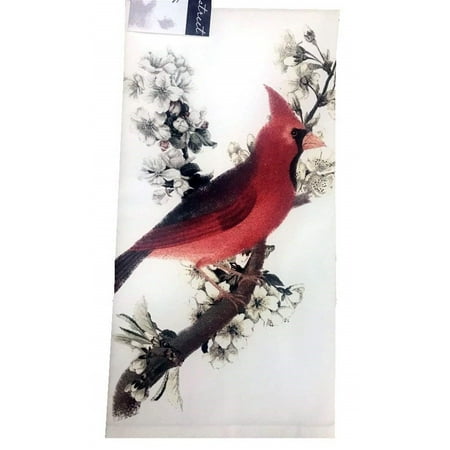 

Montgomery Street Cherry Cardinal Cotton Flour Sack Dish Towel 30 Inches Square