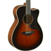 Yamaha A-Series AC3M Cutaway Concert Acoustic-Electric Guitar Tobacco Sunburst
