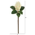 thumbnail image 2 of Nearly Natural 23" King Protea Artificial Flower (Set of 4), White, 2 of 3