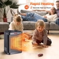 thumbnail image 3 of Calentador Space Heater Oprunsy de cerámica PTC de 1500 W con termostato de 3 modos, 3 of 7