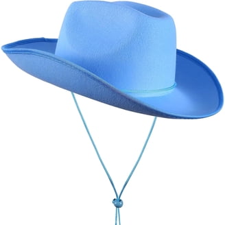4 PCS Cowboy Hat, Wool Felt Western Cowboy Hat for Men and  display picture 2
