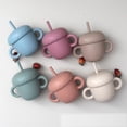 thumbnail image 1 of Silicon Sippy Cup Trainer Straw Cups para alimentación de bebés y niños pequeños (1 uds) ShuxiuWang 8390613400017, 1 of 1