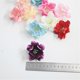 thumbnail image 2 of 10 piezas cabezas de flores artificiales tela hecha a mano cabezas de flores falsas Multico, 2 of 5