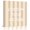 Brown, variant on Green Stripe Wall Art Painting on Canvas, Modern Farmhouse Geometric Striped Canvas Art Home Prints Wall Art Framed Modern Artwork for Living Room Bedroom Wall Decor 8x8in