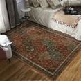 thumbnail image 7 of Washable Rug Runner Vintage Rug Traditional Rug Non-Slip Grey Runner Rugs with Rubber Backing Low-Pile Ultra-Soft Distressed Rug for Kitchen Bedroom 2x6/5x7/6x9/8x10/9x12, 7 of 7