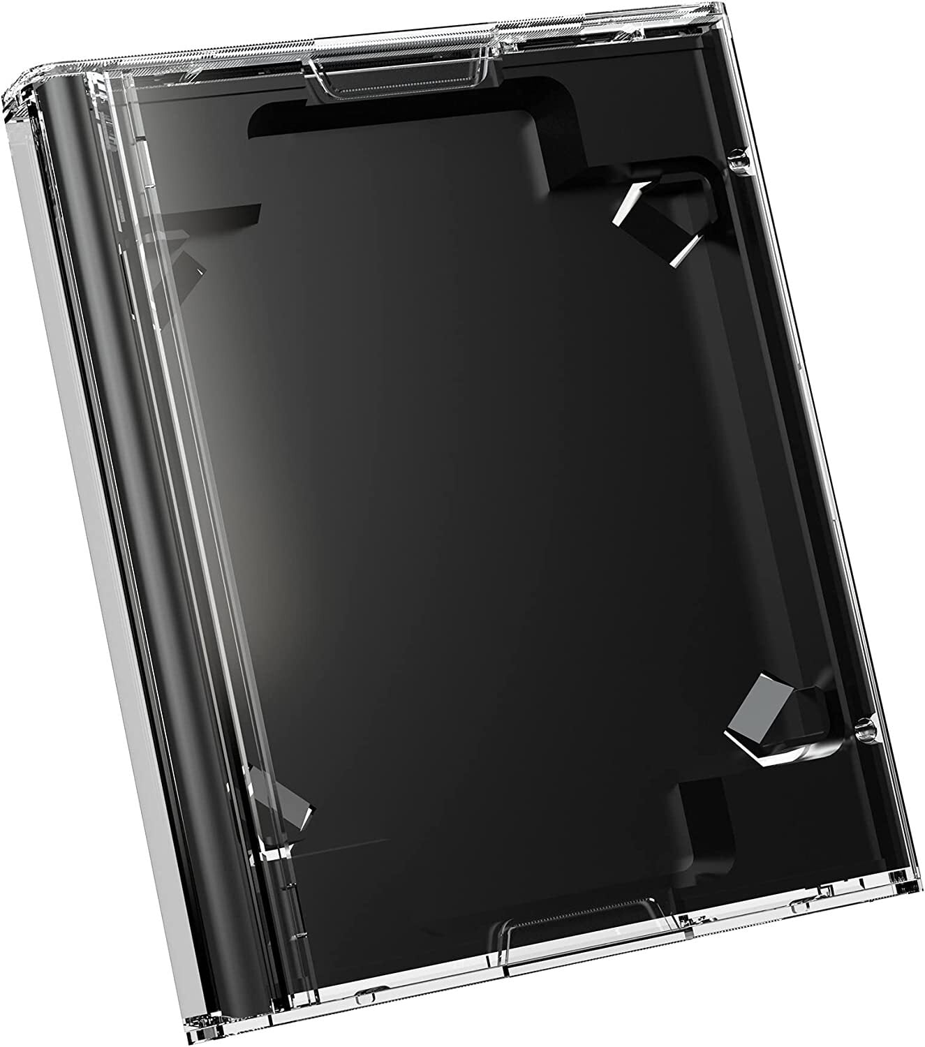 Black MiniDisc Case, Durable Anti Static Protect from Dust Scratches, Design for MiniDisc