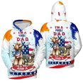 thumbnail image 3 of I'm a Poodle Dad and a Veteran, Nothing Scares me Happy Father's Day All Over Print 3D Hoodie Unisex Merch Hoodies Poodles Dog Lover Gifts Idea - 00006, 3 of 6