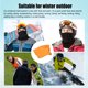 thumbnail image 3 of Naiovety Calentador de cuello cálido a prueba de frío polar moda cuellos cómodos polaina accesorios de ciclismo pañuelo para andar en Type3 NO3, 3 of 6