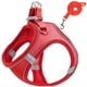 thumbnail image 3 of Arnés para gatos, arneses y correas reflectantes para mascotas, arnés ajustable para mascotas, para gatos, perros pequeños, pugs, chihuahuas, accesorios para gatos, 3 of 5