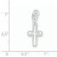 Croix de Charme en Argent Sterling QC5383 (15mm x 10mm) – image 2 sur 2