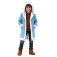 thumbnail image 3 of Liyamei Kids Cardigan with Hood for Winter Holiday Casual Outerwear, 3 of 7