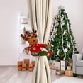 thumbnail image 3 of Mightlink Christmas Curtain Buckle,Plush Santa Claus Elk Snowman Curtain Tie for Home Office Parties Curtain, 3 of 7