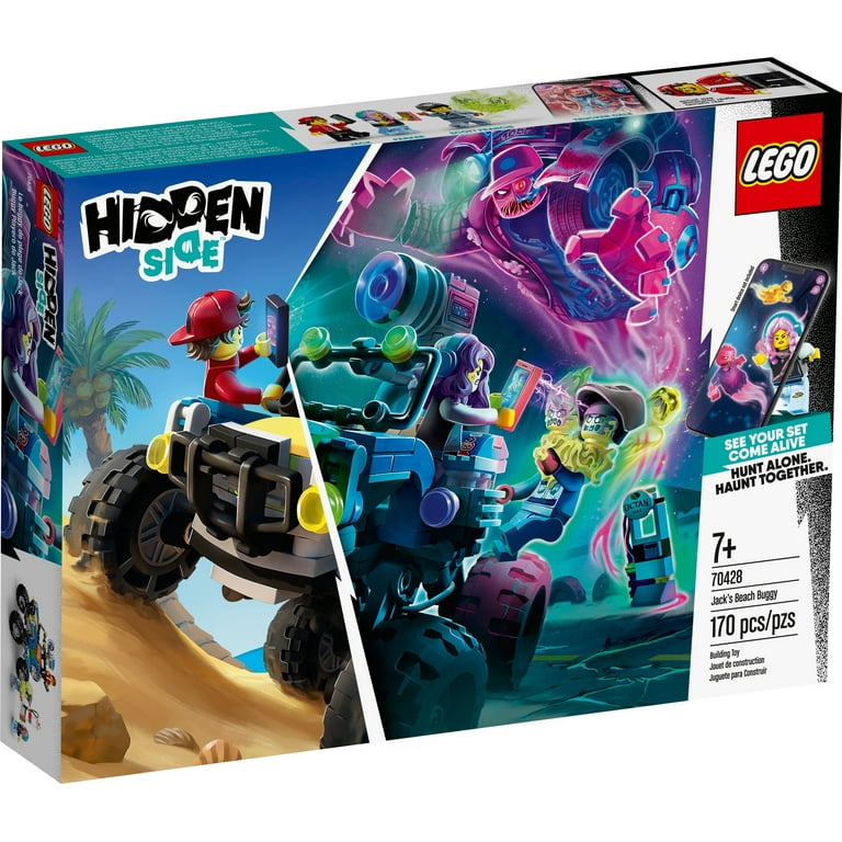 Free Shipping LEGO Hidden Side Jack s Beach Buggy 70428 Augmented Reality AR Play Experience for Kids 170 Pieces Walmart