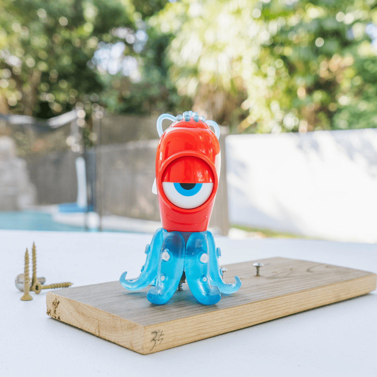 Handy Famm Ollie Octopus Kid Safe STEM Flathead Screwdriver