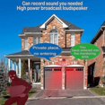 thumbnail image 4 of Outdoor Solar Motion Sensor Alarm With Remote Control, 130db Sound Light Alarm Siren Sound Alarm Se, 4 of 5