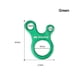 thumbnail image 3 of ShineTrip 10 hebillas de cuerda para tienda de campaña al aire libre (verde), 3 of 6