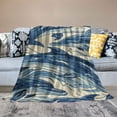 thumbnail image 2 of BCIIG  Dolphin Blanket Gifts for Women Lovers Soft Warm Lightweight Cozy Plush Sea Animal Throw Blankets for Bedroom Living Room Sofa Home Decor  50x60in, 2 of 6