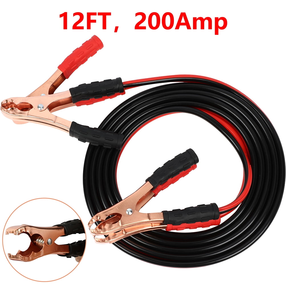 SCITOO 10 Guage Jumper Cables for Car Battery, Heavy Duty Automotive