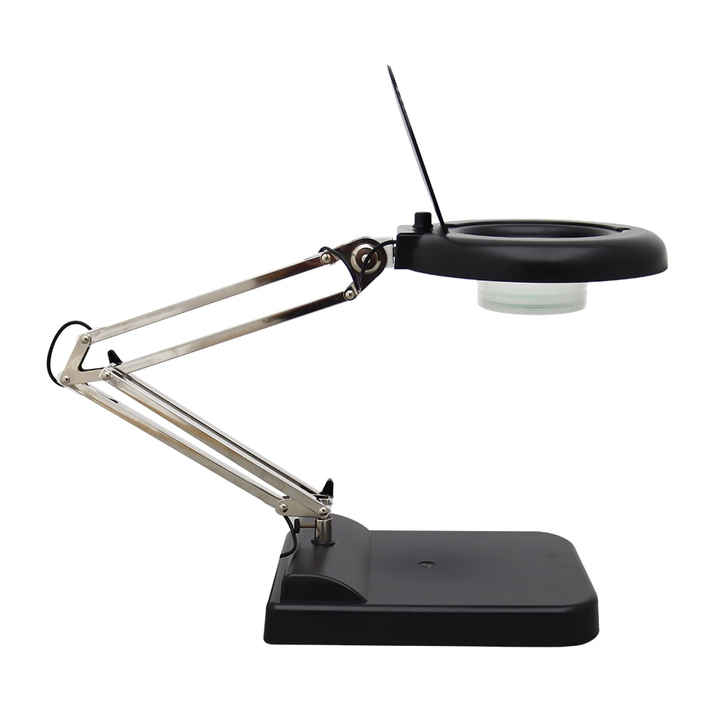 30X Benchtop Magnifier Lamp Read Repair Tools with Adjustable LED Light 110V