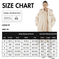 thumbnail image 6 of PUFFIT Women Long Puffer Jacket Hood Winter Water Repellent Wind-resistant Warm Ladies Quilted Padded Coat Big Pocket, 6 of 8