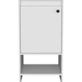 thumbnail image 2 of White Vanity with Two Shelves / Bathroom Decor Purpose / Attractive Look, 2 of 3