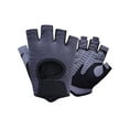 thumbnail image 2 of Ovzne Gray Breathable Half Finger Workout Gloves Size S (13.5X8X1Cm) - Gym Training, Yoga, Cycling Weight Lifting Gloves For Men/Women - Non-Slip, Callus Prevention, 2 of 7