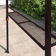 thumbnail image 5 of 8×5 FT Pop Up Grill Gazebo, Outdoor Grill Canopy with Vented Roof & Side Shelves, Large Portable Canopy for Outdoor Barbecue, Backyard, Patio, Easy Set up, 5 of 7