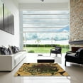 thumbnail image 7 of Ahgly Company Machine Washable Indoor Square Transitional Orange Gold Area Rugs, 7' Square, 7 of 7