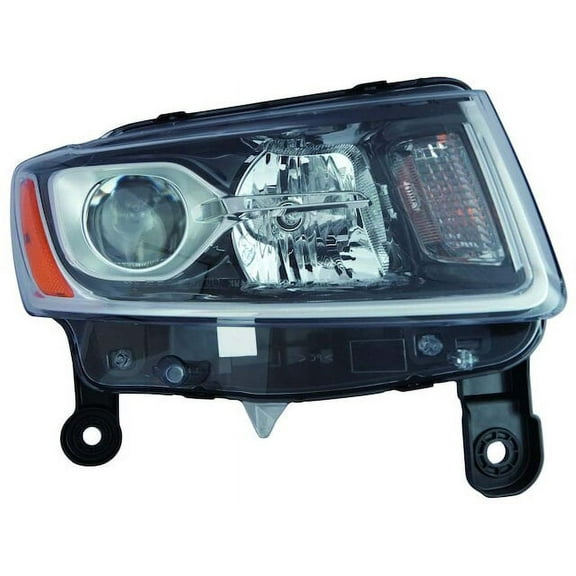 Right Headlight Assembly - Compatible with 2014 - 2016 Jeep Grand Cherokee 2015
