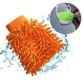 LYTiang Car Wash Washing Microfiber Side Cleaning Glove Washer Tool Car