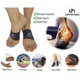 thumbnail image 4 of COPPER HEAL Arch Copper Compression Support Brace 2 Units Black Best Foot One Size, 4 of 5