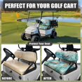 thumbnail image 4 of HUIACONG Turtle and Star Pattern Parts Accessories Golf Cart Accessories, With an extra handle Universal Fit Comfortable Golf Cart Seat Covers for 2 Person Seats Club Car DS 1982-2000 Golf Carts DS, 4 of 7