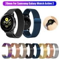 thumbnail image 2 of SUTENGFor Samsung Galaxy Watch Active/Active2 Magnetic Milanese Loop Wristwatch Band Strap Gear Sport Smartwatch Girls Women Men, 2 of 3