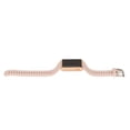 thumbnail image 4 of Reloj inteligente Bling Bling de aleación de vidrio de silicona 210 mAh 30 m resistente al agua Correa rosa carcasa dorada, 4 of 12
