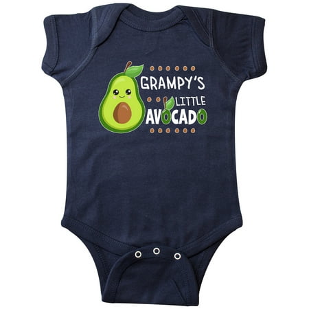 

Inktastic Grampy s Little Avocado with Cute Baby Avocado Gift Baby Boy or Baby Girl Bodysuit