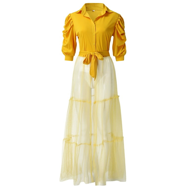 Womens ruffle high low asymmetrical short sleeve bodycon deals tops blouse shirt dress