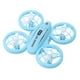 thumbnail image 2 of Pequeño RC Drone para niños Luz deslumbrante Seguro a prueba de golpes Operación simple Mini Quadcopter para niños para regalo para principiantes Azul, 2 of 10