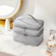thumbnail image 3 of Portable Mesh Travel Cosmetic Storage Bag Large Capacity Lightweight Toiletry Bag for Home Hotel Makeup, 3 of 5