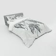 thumbnail image 3 of Ambesonne Saying Bedding Set 3 Pcs, Doodle Aztec Motif, Twin XL, Grey and Pale Blue, 3 of 3